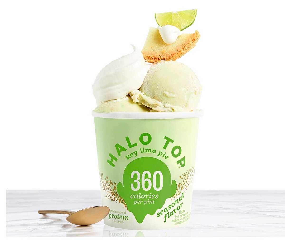 10 Healthier Ice Creams and Frozen Treats to Beat the Summer Heat 1 Halo Top’s mission was to create a better ice cream for you so you could eat more of it - that’s why they think you can enjoy the whole pint! Their line of light ice creams are all between 280-380 calories for the entire pint and come in a ton of flavors to enjoy.